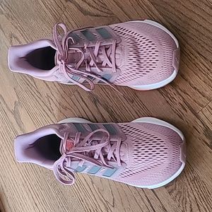 Adidas shoes, size 9, mauve